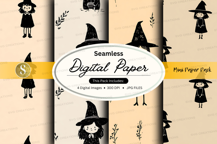 Seamless digital paper - mini paper pack