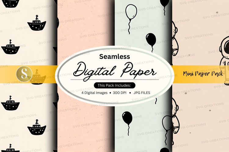 Seamless digital paper