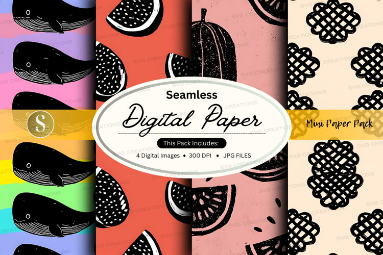 Seamless digital paper example image 1