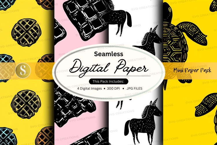 Seamless digital paper