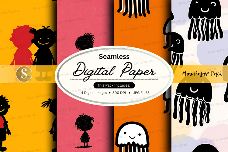 Seamless digital paper digital paper