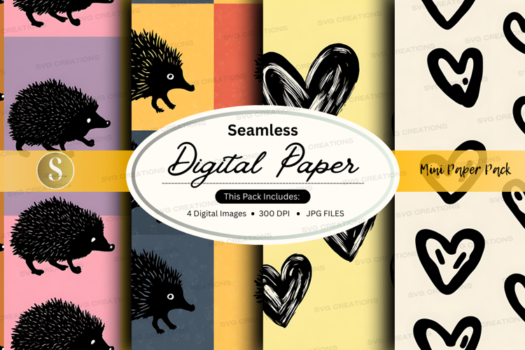Seamless digital paper