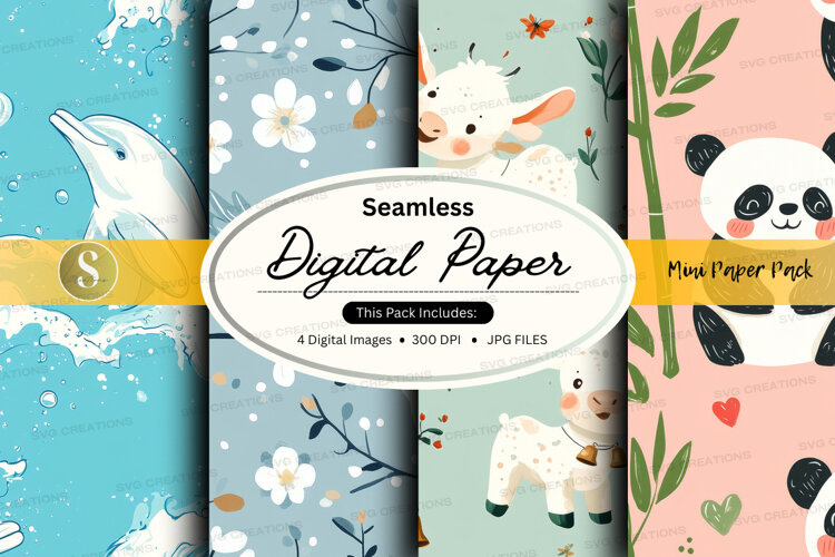 Seamless digital paper - mini paper pack (6515805)