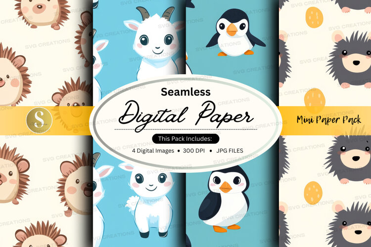 Seamless digital paper example image 1