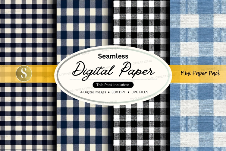 Seamless plaid pattern