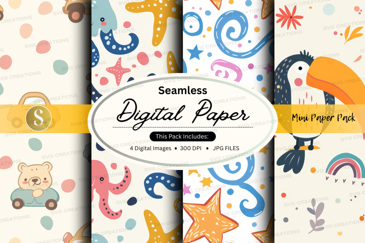 Seamless digital paper