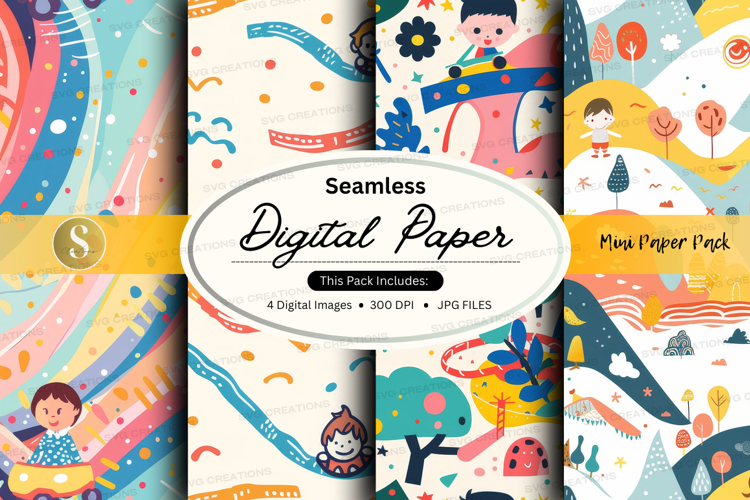 Seamless digital paper
