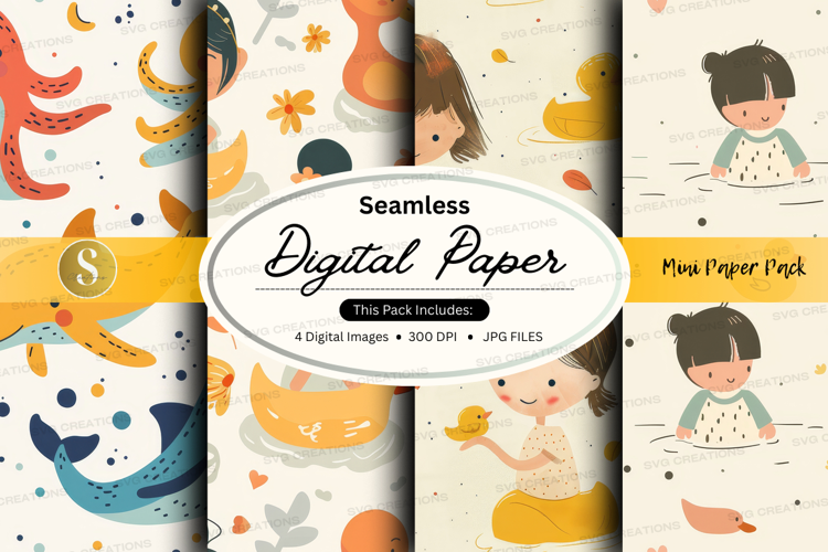 Seamless digital paper