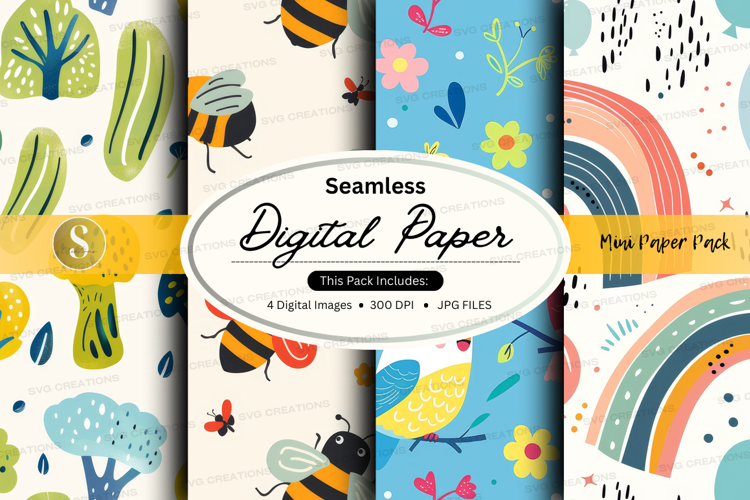 Seamless digital paper