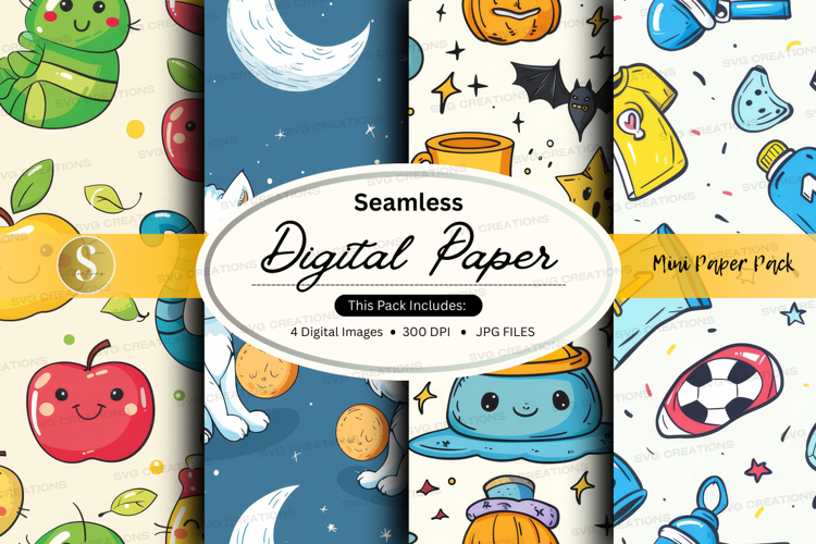 Seamless digital paper digital paper