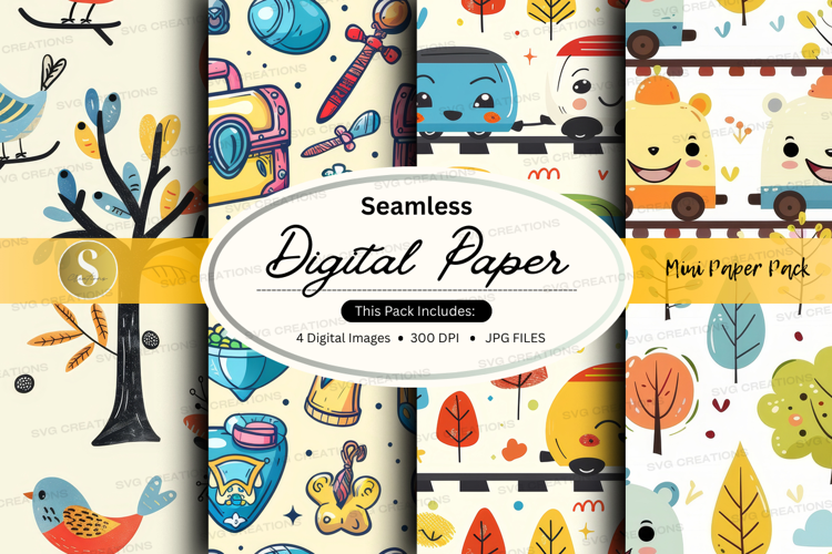 Seamless digital paper