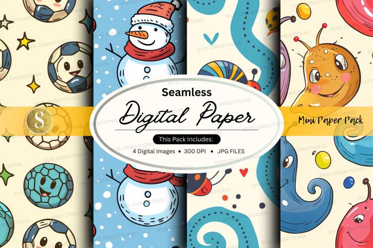 Seamless digital paper