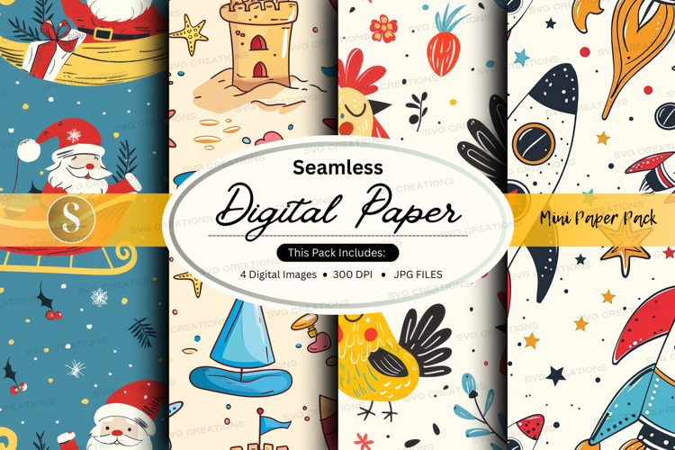Seamless digital paper