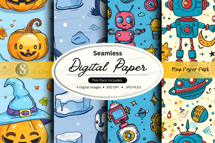Seamless digital paper
