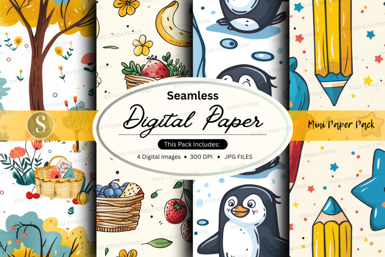 Seamless digital paper