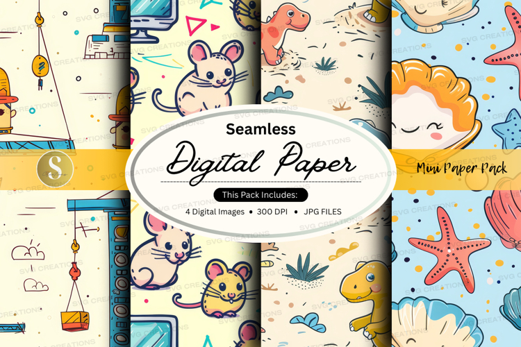 Seamless digital paper