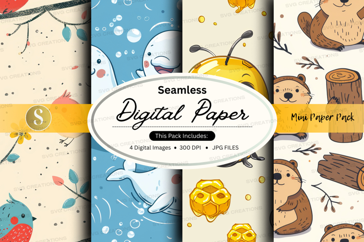 Seamless digital paper