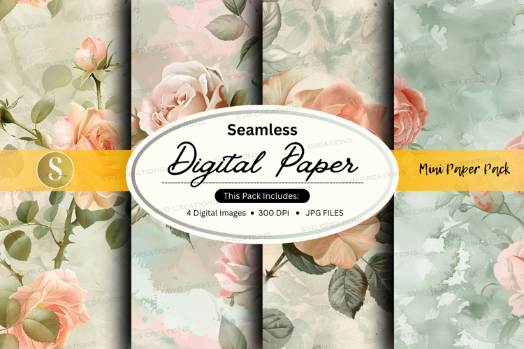 Floral Seamless Pattern Image 15