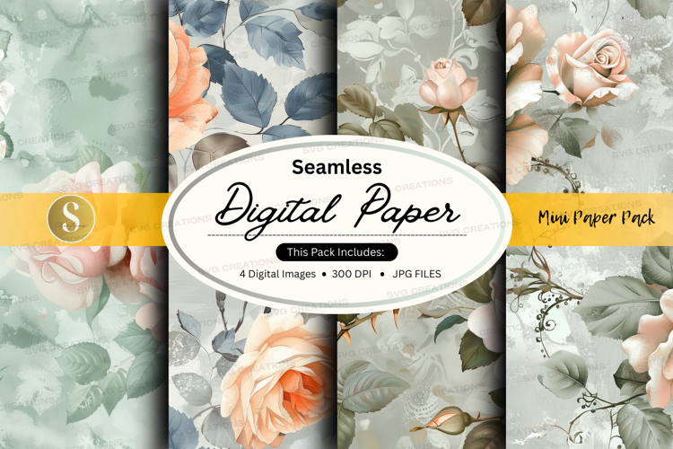 Floral Seamless Pattern Image 13
