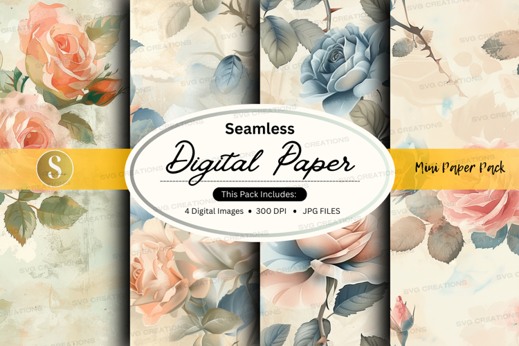 Floral Seamless Pattern Image 12