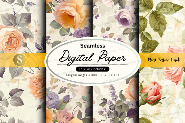 Mini Paper Files Seamless digital paper - mini paper pack (6520595)