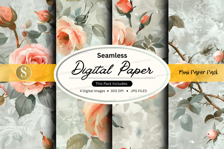 Floral Seamless Pattern Image 10