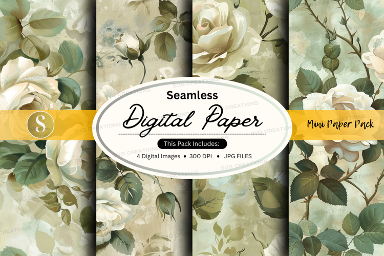 Floral Seamless Pattern Image 19