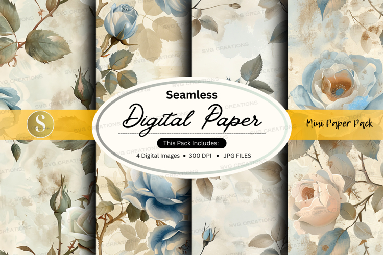Floral Seamless Pattern Image 18
