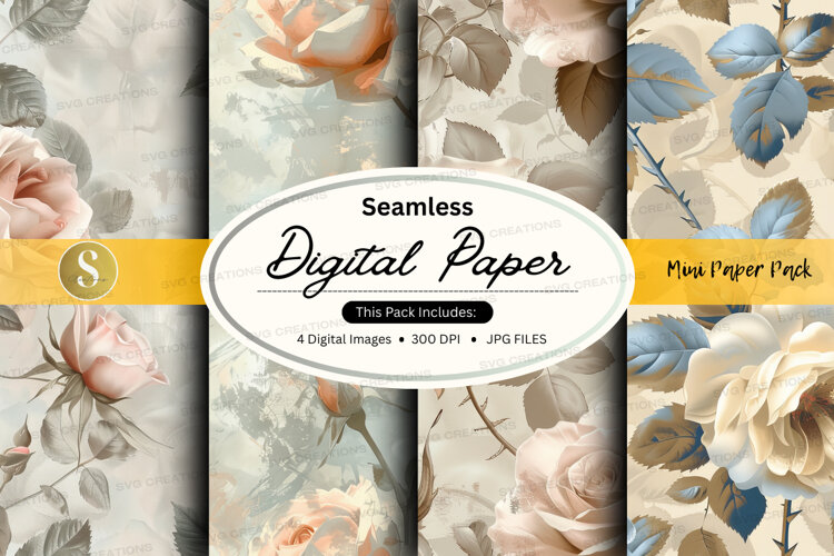 Seamless digital paper example image 1