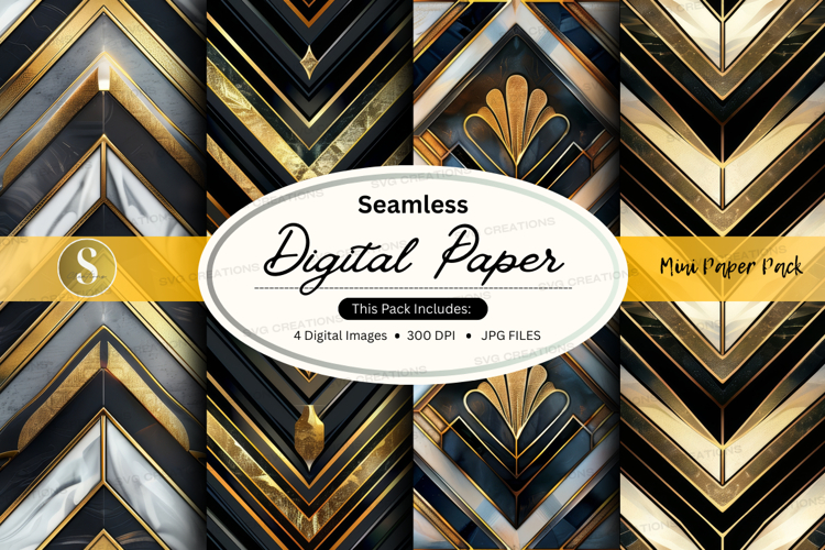 Geometric Seamless Pattern Image 5