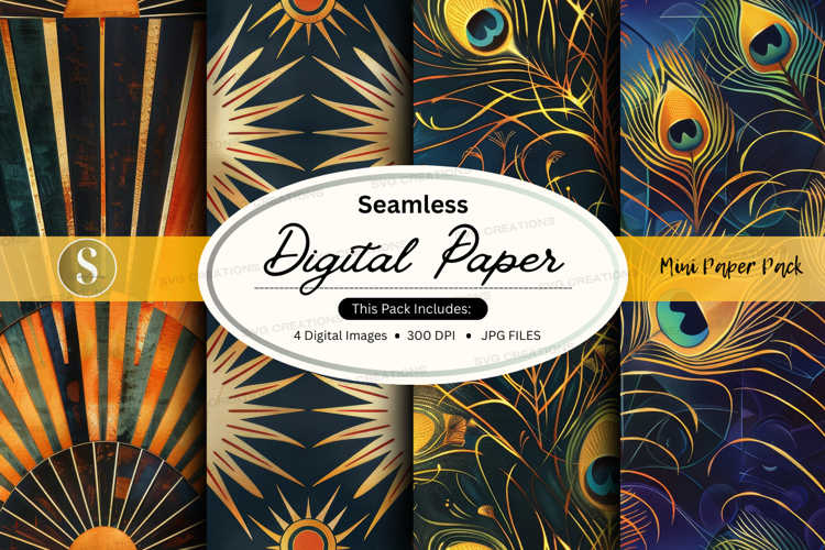 Fall Seamless Pattern Image 23