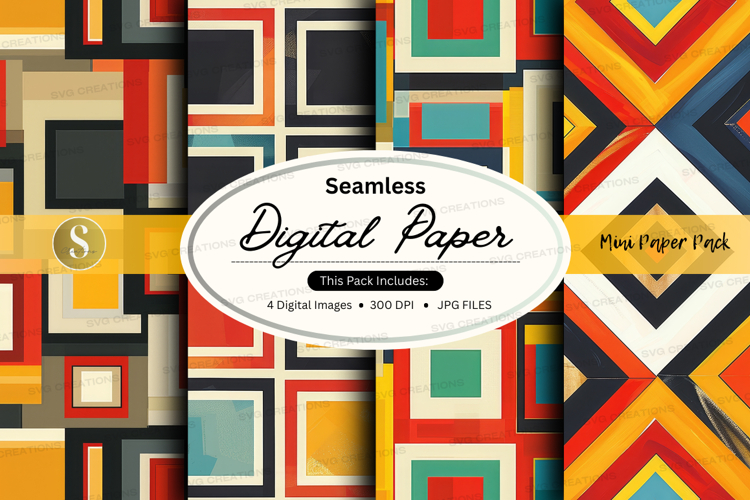 Geometric Seamless Pattern Image 20