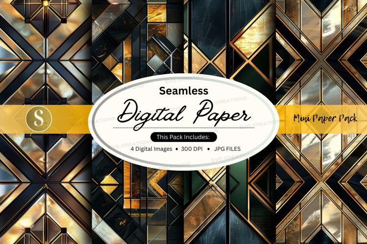 Geometric Seamless Pattern Image 15