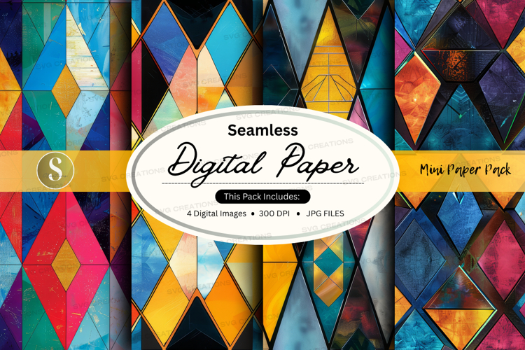 Geometric Seamless Pattern Image 12