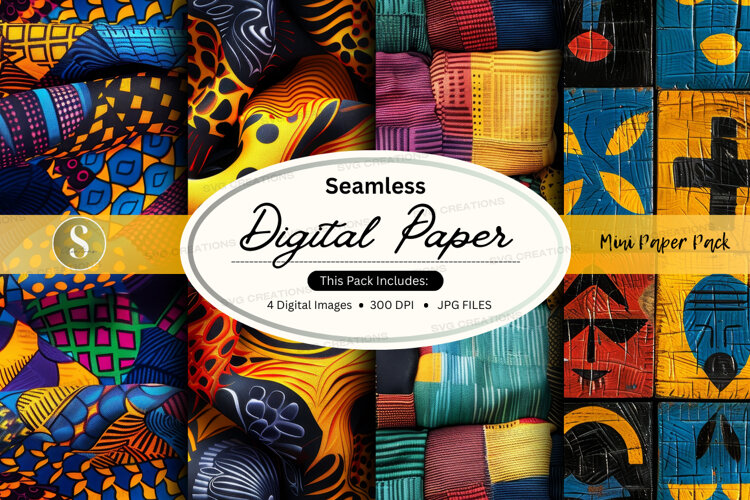 Seamless digital paper example image 1