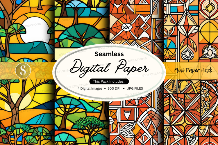 Seamless digital paper pack (6521033)