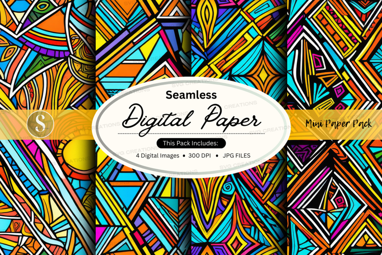 Geometric Seamless Pattern Image 9
