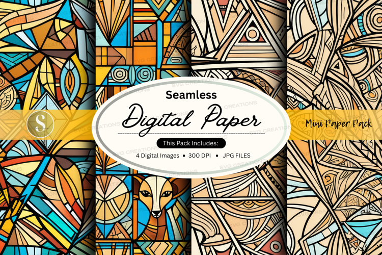 Geometric Seamless Pattern Image 9