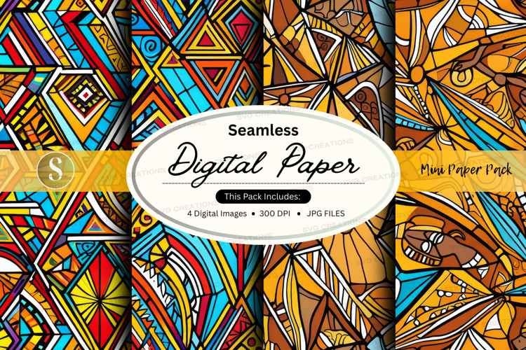 Geometric Seamless Pattern Image 8
