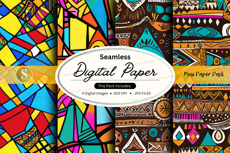Geometric Seamless Pattern Image 7