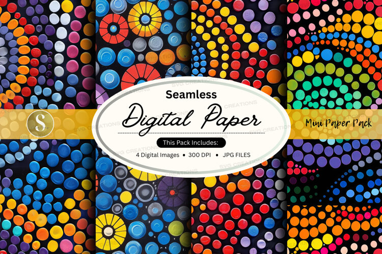 Seamless digital paper example image 1