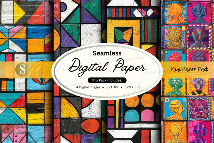 Geometric Seamless Pattern Image 7