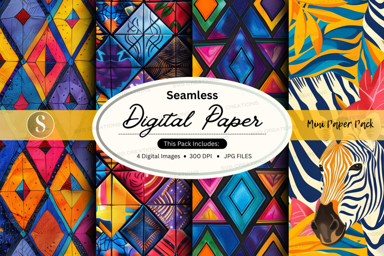 Geometric Seamless Pattern Image 11