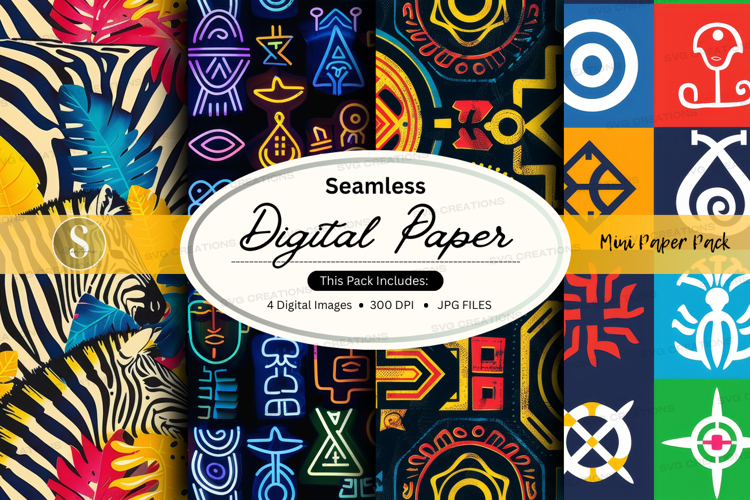 Geometric Seamless Pattern Image 3