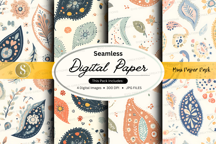 Seamless digital paper digital paper
