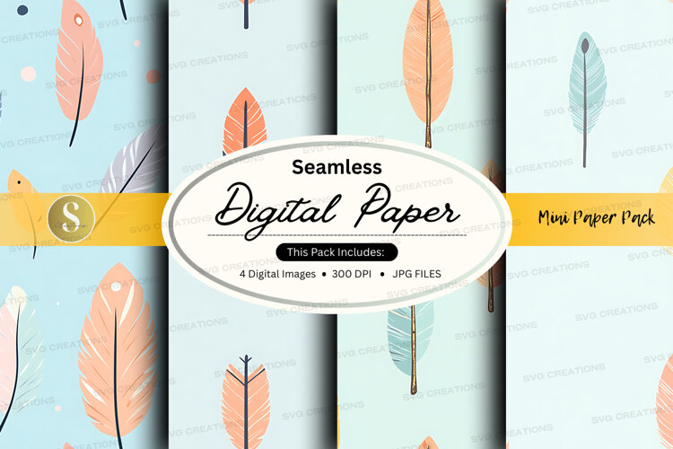 Seamless digital paper example image 1