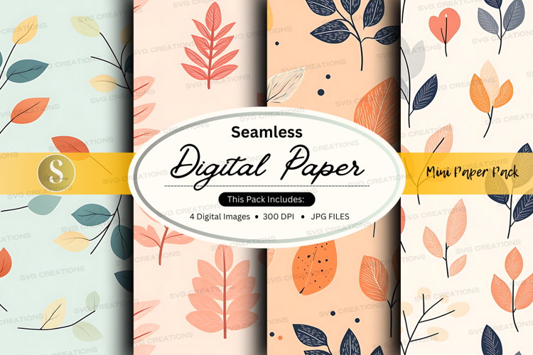 Fall Seamless Pattern Image 22