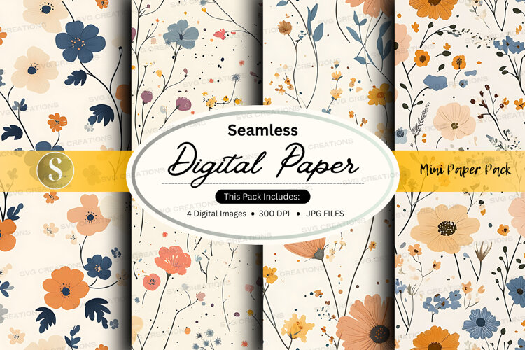 Seamless digital paper example image 1
