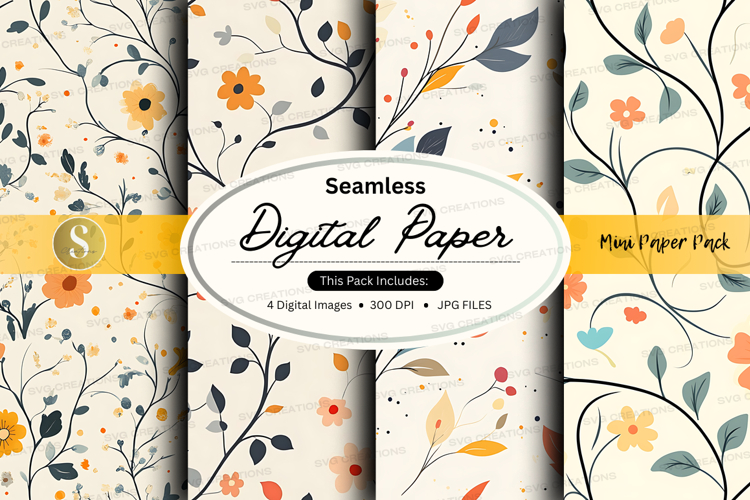 Floral Seamless Pattern Image 8