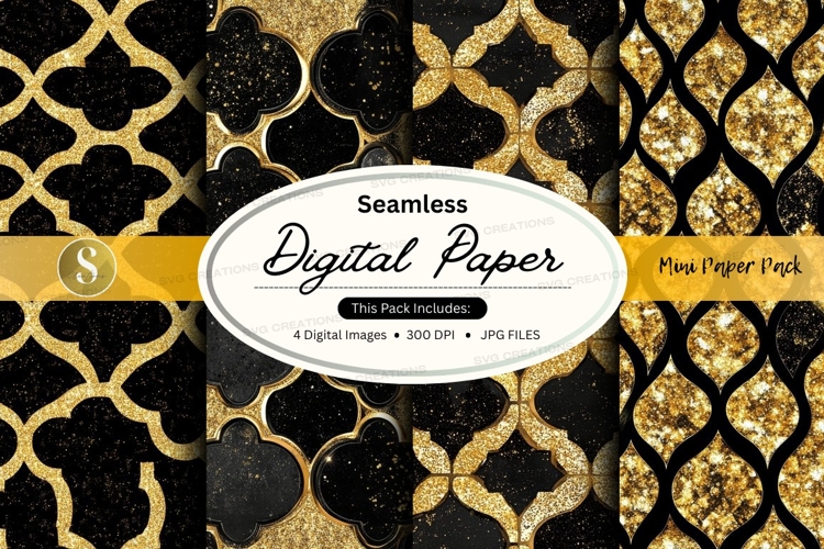 Glitter Seamless Pattern Image 11